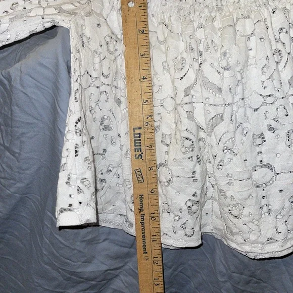 Bundle sale White lace Zara crop top size small - Picture 10 of 12
